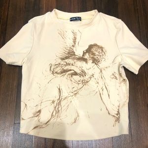 shein y2k angel top! brand new, never worn and in perfect condition!